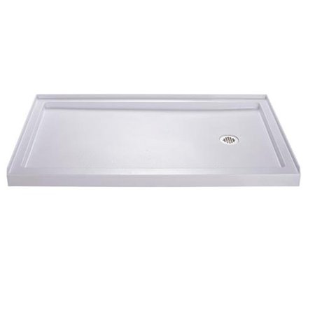 DREAMLINE DreamLine DLT-1136602 SlimLine 36 in. x 60 in. Single Threshold Shower Base DLT-1136602